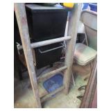VINTAGE 78" WOODEN LADDER