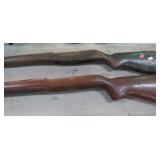 2-- MILITARY RIFLE STOCKS