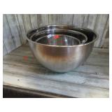 STAINLESS STEEL MIXING BOWLS