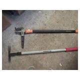 WEED PULLER & GARDEN HOE