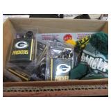 BOX LOT-- FOOTBALL TEAM FAN GEAR