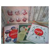 COCA COLA NOTE PADS & GOOD RULE RULER