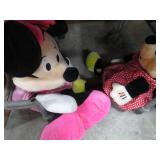 GIANT MICKEY & MINNIE MOUSE PLUSH DOLLS