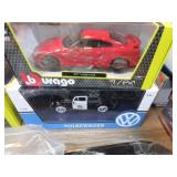 DIECAST VW BEETLE & NISSAN GT-R CARS
