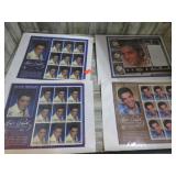 ELVIS PRESLEY STAMP SHEETS