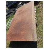 48 3/4" X 88" X 1/4" STEEL DIAMOND PLATE