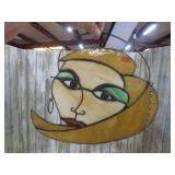 STAINED GLASS SUN CATCHER