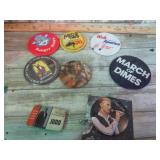 ADVT BUTTONS / PINS