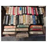 TRAY LOT -- 8 TRACK MUSIC TAPES