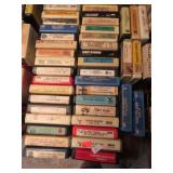 TRAY LOT -- 8 TRACK MUSIC TAPES