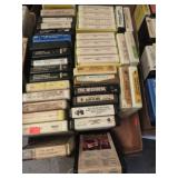 TRAY LOT -- 8 TRACK MUSIC TAPES
