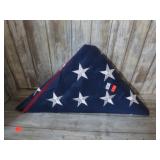AMERICAN FLAG W/ EMBROIDERED STARS