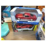 DIECAST MUSTANG & LAMBORGHINI CARS