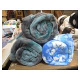 3-- FLEECE THROW BLANKETS