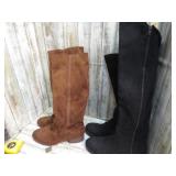 2 PAIRS-- NEW BOOTS -- 10