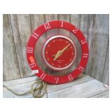 VINTAGE GE TELECHRON WALL CLOCK