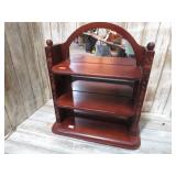 HANGING SHELF W/ MIRROR