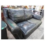 NATUZZI LOVE SEAT -- LEATHER ?