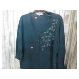 PETER NYGARD BLOUSE -- L