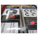 E-CLIP & SNAP RING ASSORTMENTS