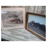 RAILROAD PHOTO & CASEY HOLTZINGER PRINT
