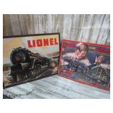 2-- REPRODUCTION LIONEL SIGNS