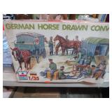 SEALED 1:35 GERMAN HORSE DRAWN CONVOY MODEL
