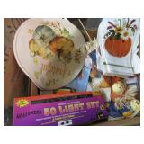 FALL / HALLOWEEN DECOR BOX LOT