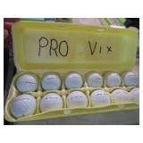 12 TITLEIST PRO VI GOLF BALLS