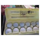 12 TITLEIST PRO VI GOLF BALLS