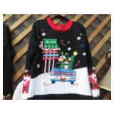 NORTH POLE "UGLY" SWEATER -- L(12-14)
