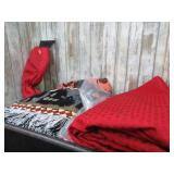 TABLE CLOTHS, THROW BLANKET & ICE SCRAPER