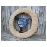 SHEEPSKIN STEERING WHEEL COVER