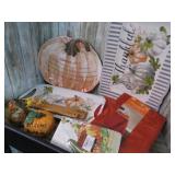 FALL TABLE CLOTHS, NAPKINS, ETC
