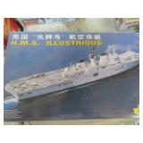SEALED 1:700 HMS ILLUSTRIUS SHIP MODEL