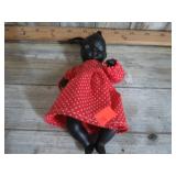 SMALL JOINTED POTTERY DOLL