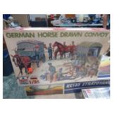 SEALED 1:35 GERMAN HORSE DRAWN CONVOY MODEL