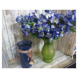 ARTIFICIAL FLOWERS & VASES