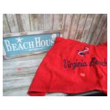 VIRGINIA BEACH TOWELS & BEACH HOUSE SIGN