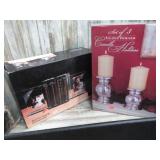 PHOTO BOOK ENDS & CANDLE STANDS