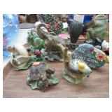 TRAY LOT --FIGURINES