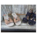 2 PAIR-- SHOES -- 10 - LIKE NEW