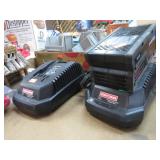 CRAFTSMAN 40V BATTERY & 2 CHARGERS