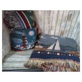 NAUTICAL THROW BLANKETS
