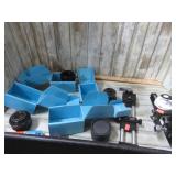 ASSORTED CAMERA LENSES, ETC