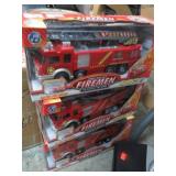 3-- TOY FIRETRUCKS