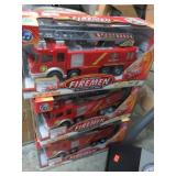 3-- TOY FIRETRUCKS