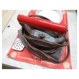 VINTAGE TOY BAKING SET & ELECTRIC IRON