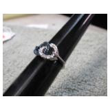 STERLING SILVER RING -- 6