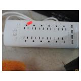 POWER STRIP W/ USB OUTLETS